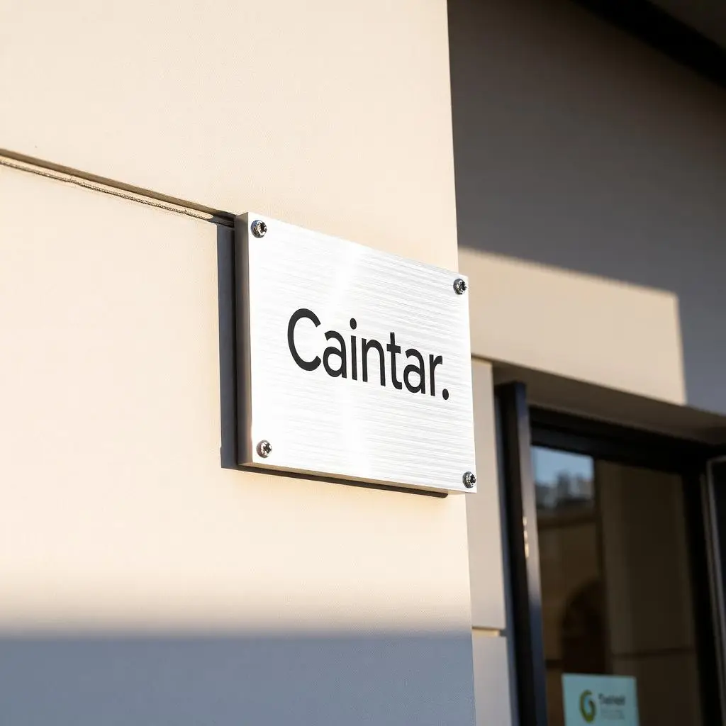 ACP Board Signage — detail view 2