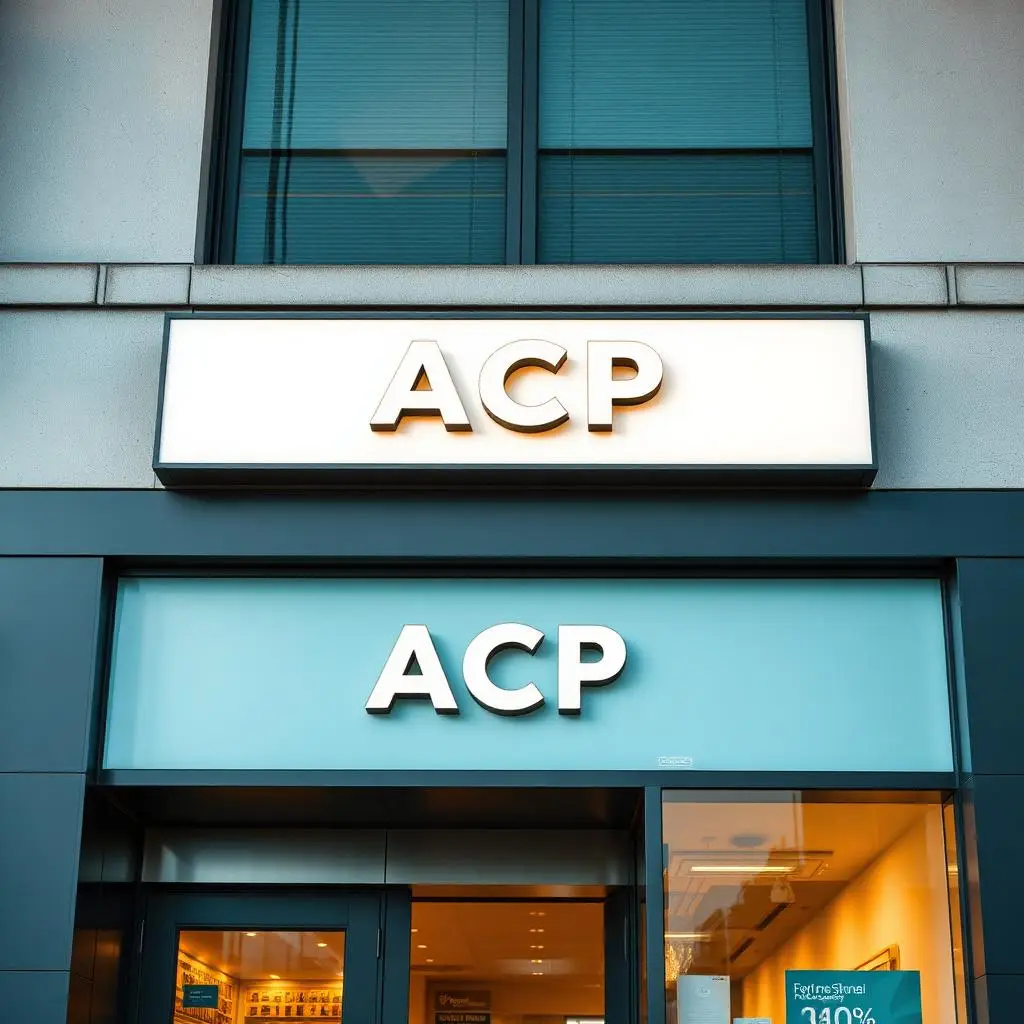 ACP Board Signage — detail view 4
