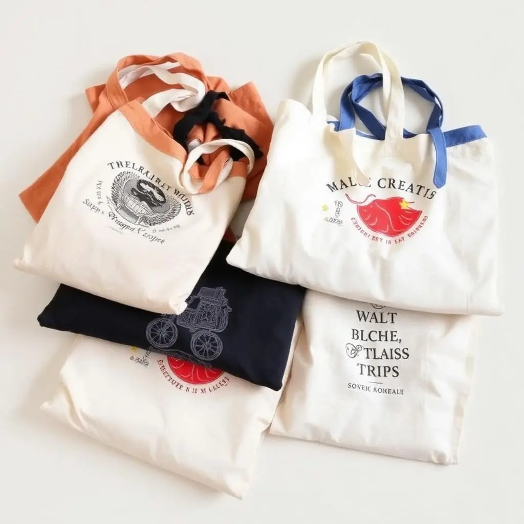 Cotton Tote Bags — detail view 3