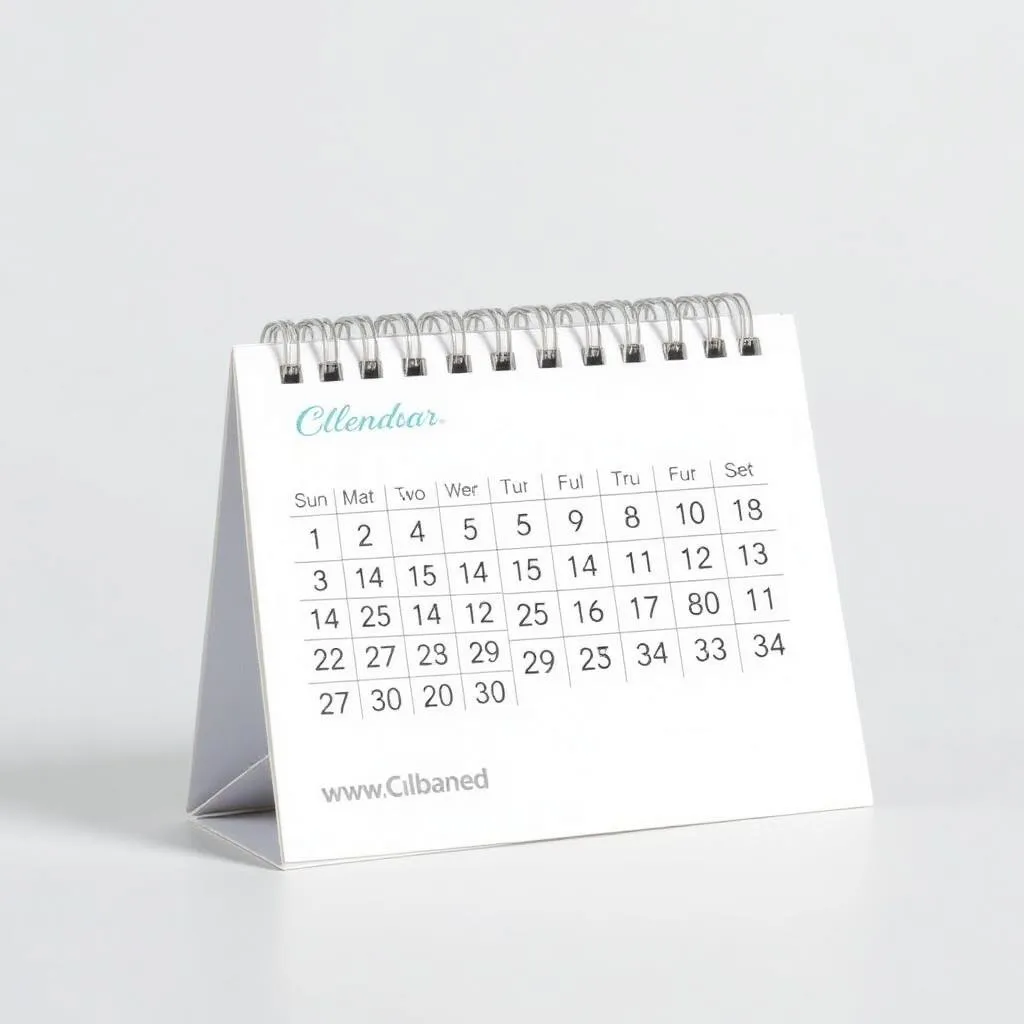 Desk Calendar — view 2