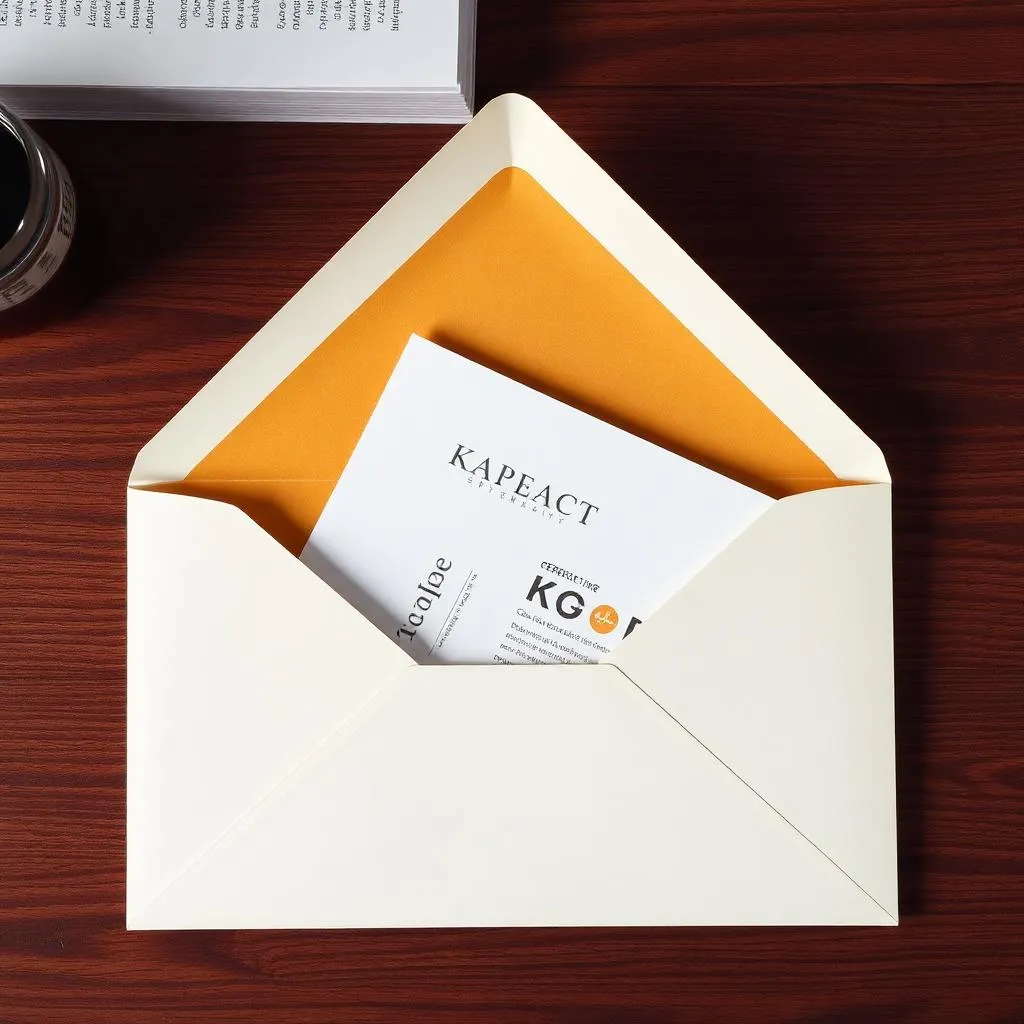 A4 Envelope — view 3