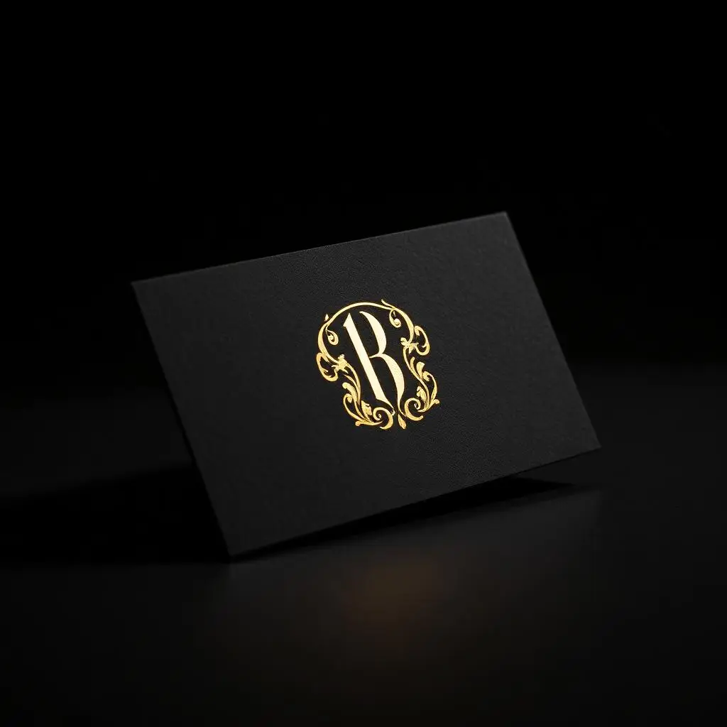 Gold Foil Business Cards — detail view 2