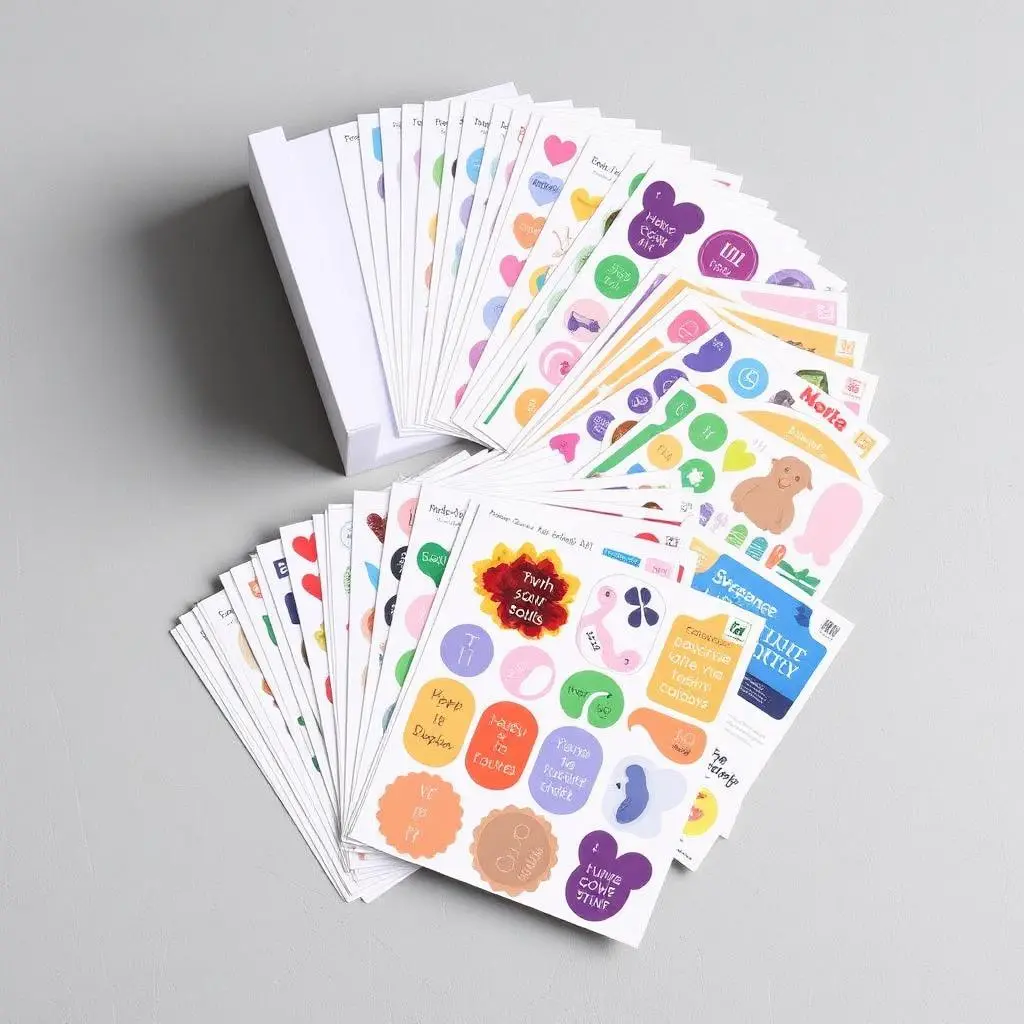Kiss-Cut Sheet Stickers — detail view 3