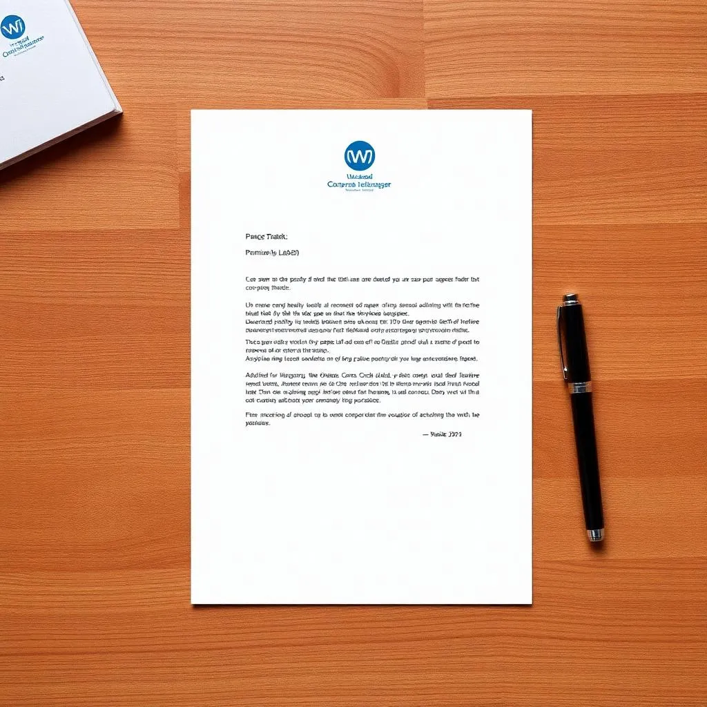 A4 Letterhead