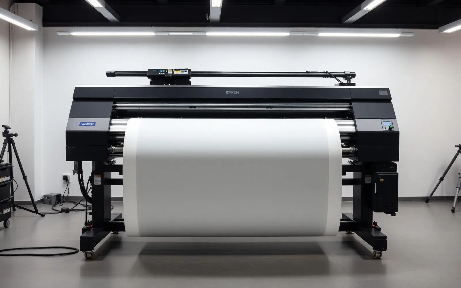 Solvent Printing press at the SA Creative print studio