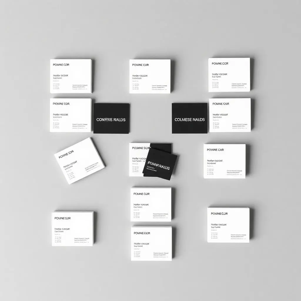 Square Business Cards — detail view 3