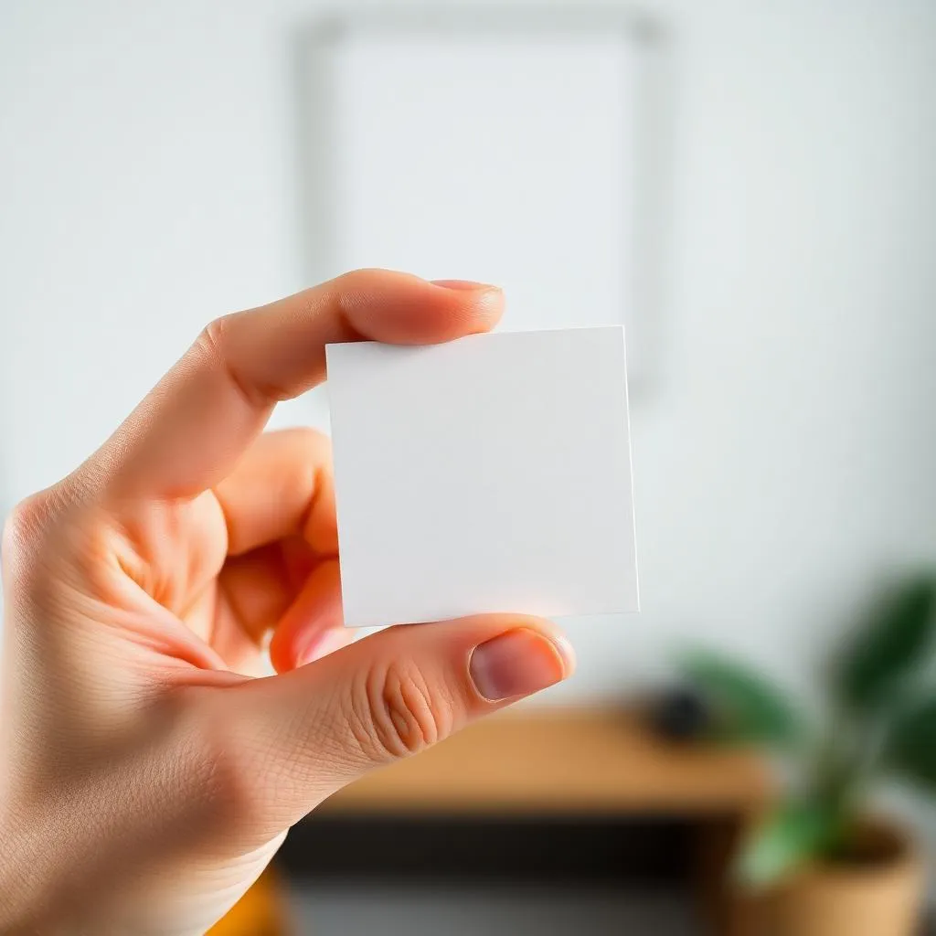 Square Business Cards — view 4