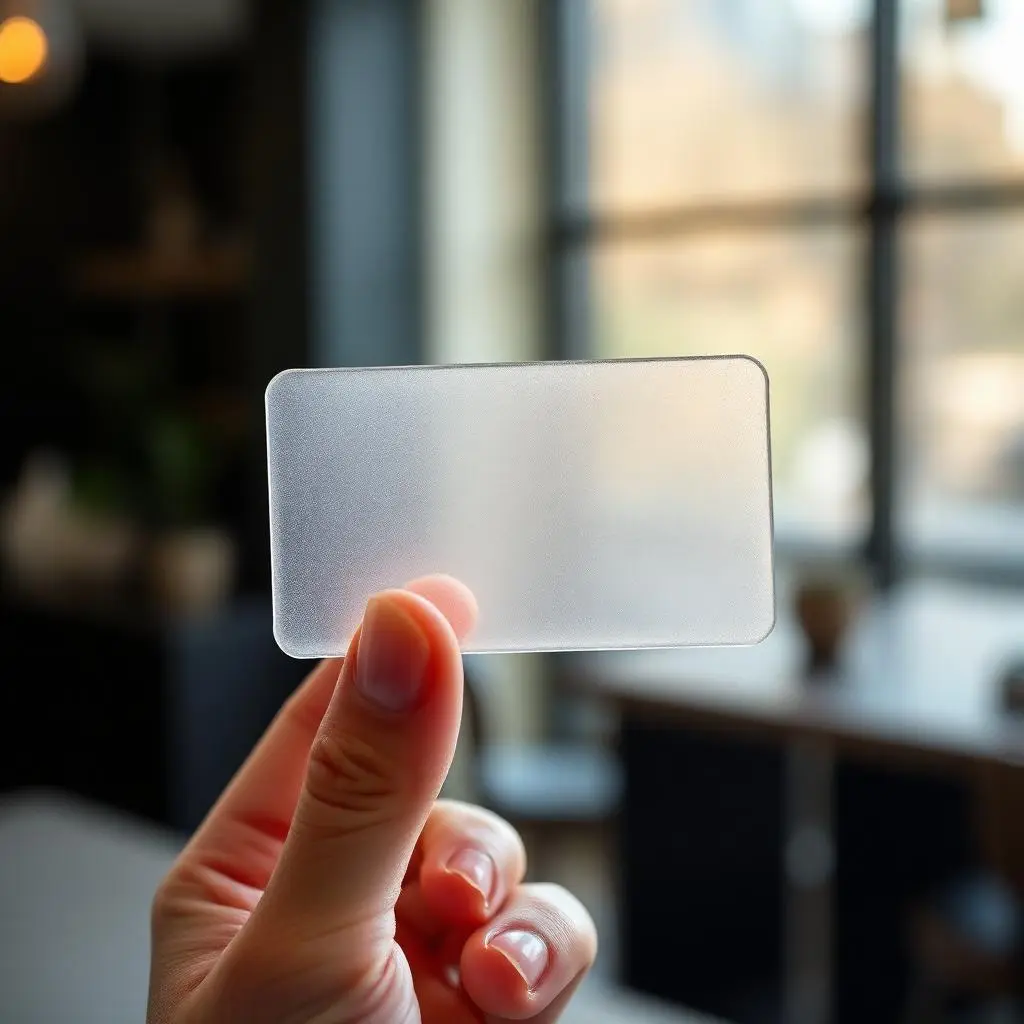 Transparent Plastic Cards — detail view 4