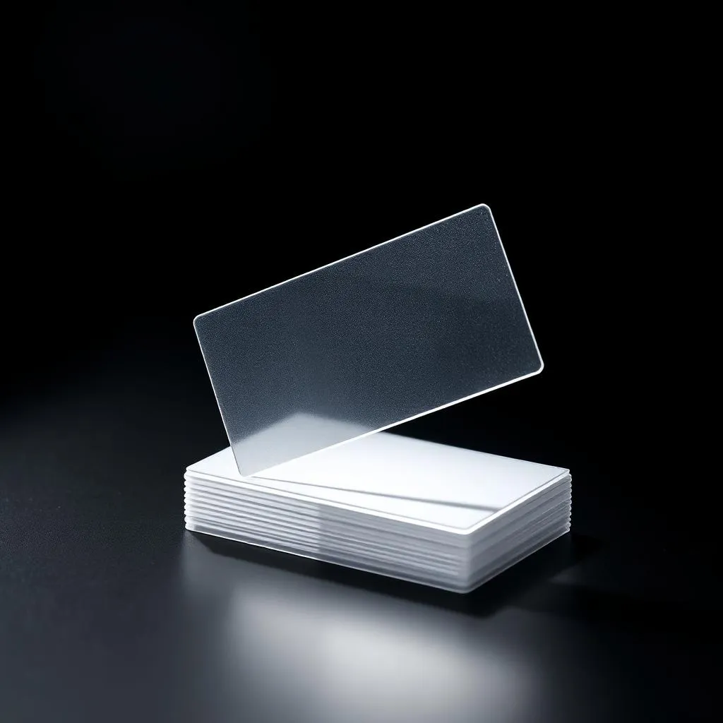 Transparent Plastic Cards